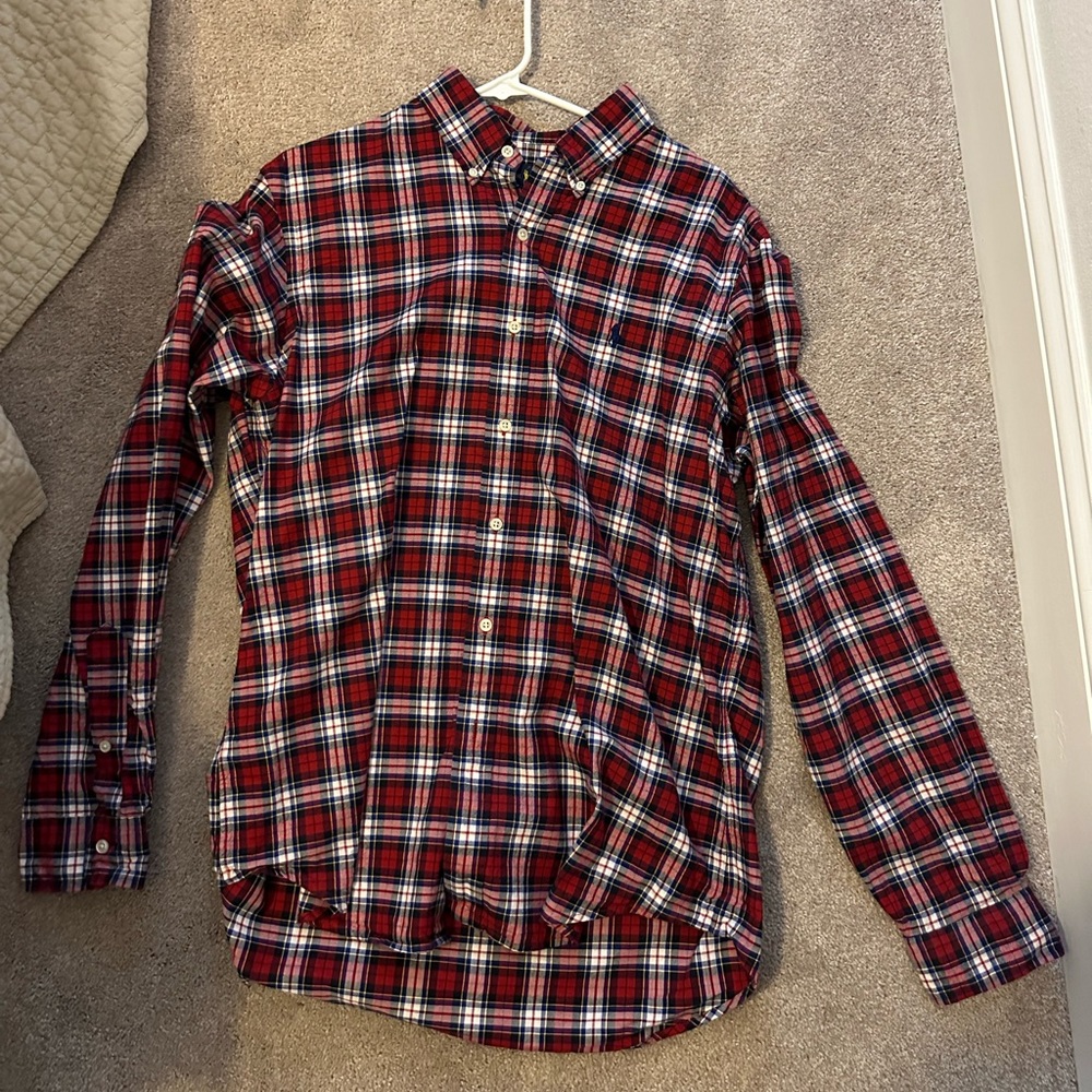 Men’s Polo long sleeve button down